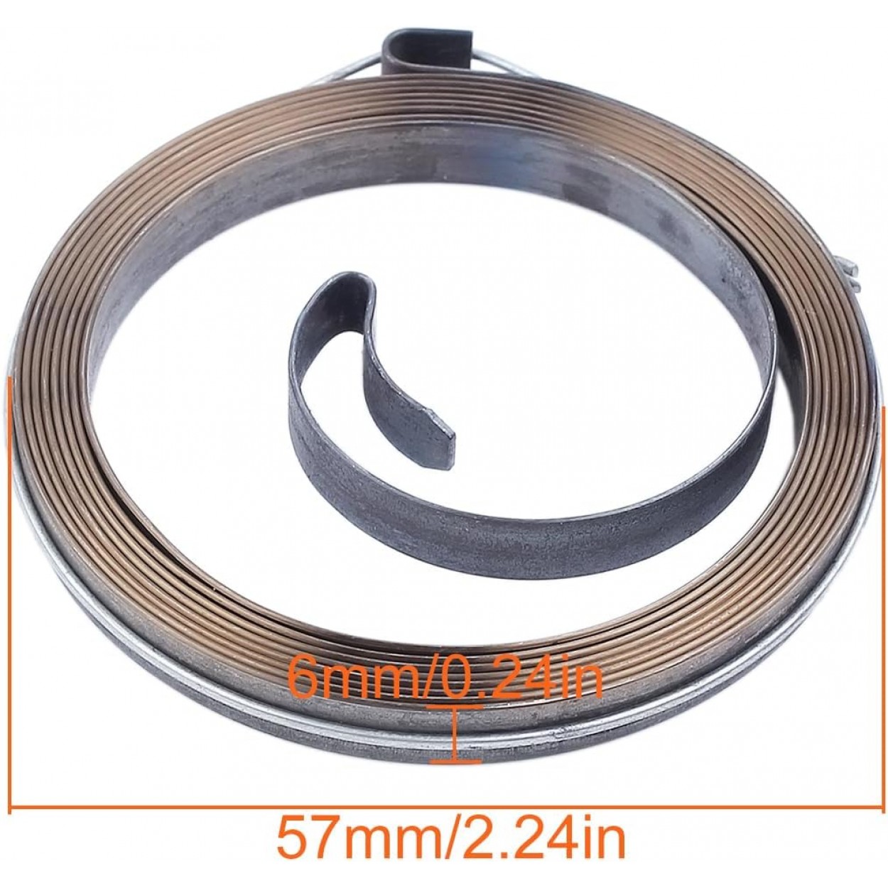 KUMOTO 6,5HP Çekme Marş Zembereği –  GX160 GX200 Uyumlu | 5.5HP 6.5HP 7HP Benzinli Motor İçin