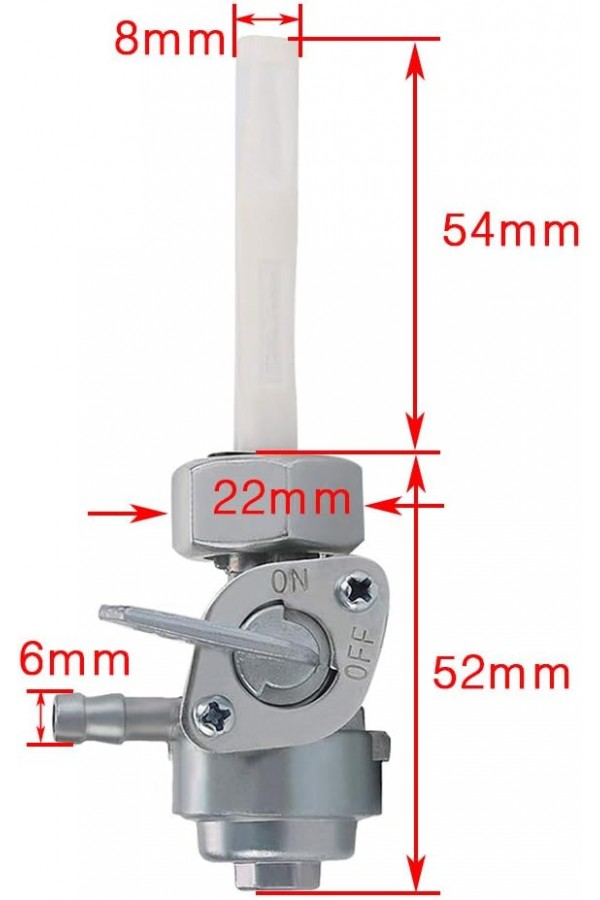 KUMOTO Jeneratör Benzin Musluğu | 3.5KW 2500 Benzinli Jeneratör Uyumlu KUMOTO Jeneratör Benzin Musluğu | 3.5KW 2500 Benzinli Jeneratör Uyumlu