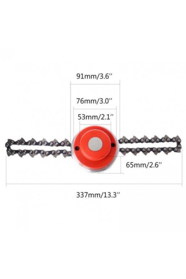 KUMOTO Tırpan Zincirli Başlık | 13.3” Canavar Başlık | Ot Biçme ve Çalı Kesme Zinciri KUMOTO Tırpan Zincirli Başlık | 13.3” Canavar Başlık | Ot Biçme ve Çalı Kesme Zinciri