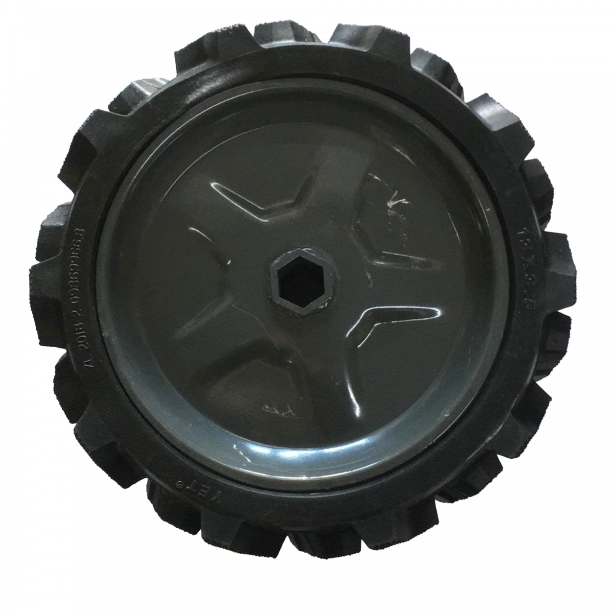 Çapa Makinesi Teker Takımı 32mm Mil Monteli